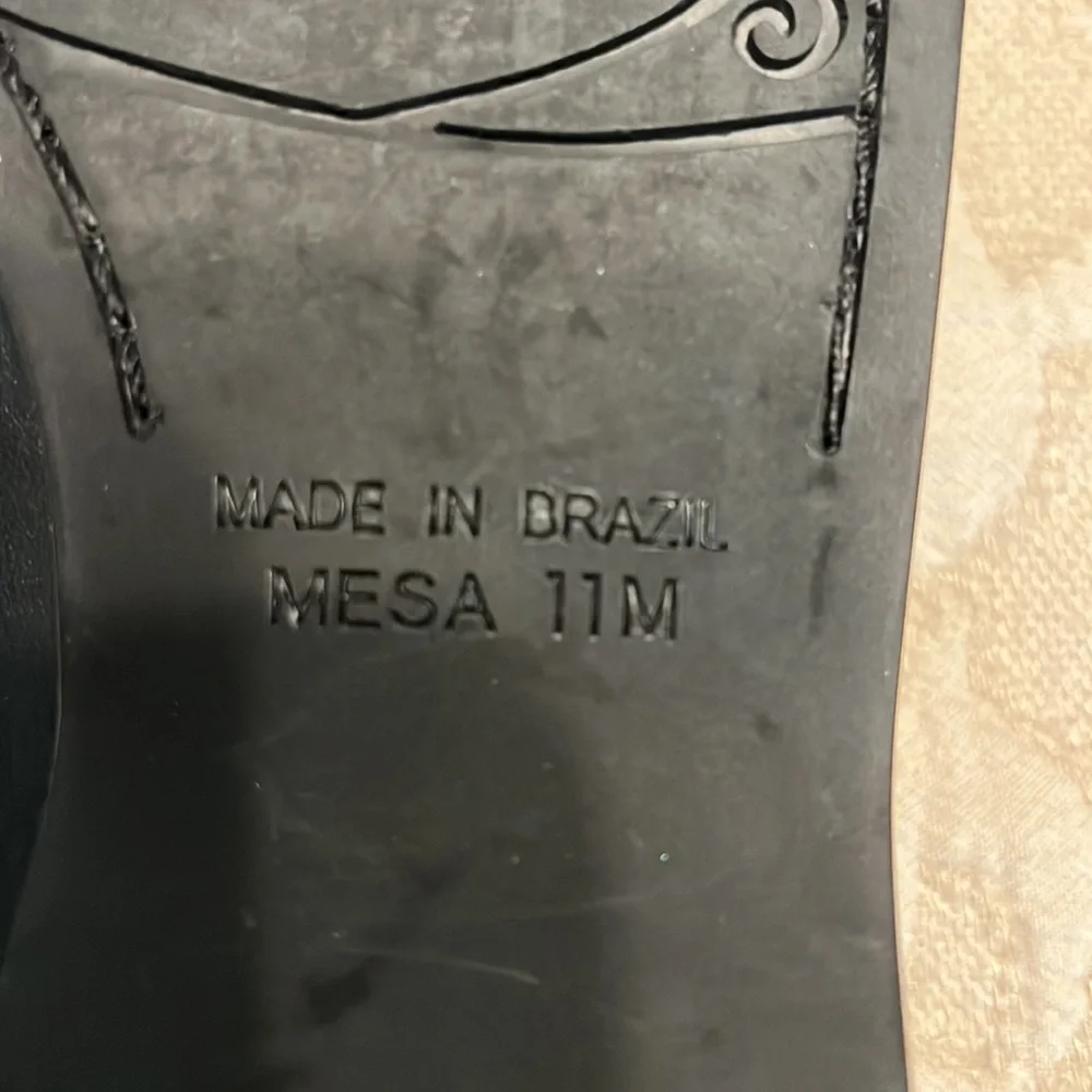 Brighton black flats, Mesa, size 11M.  Like new!! - Picture 5 of 9